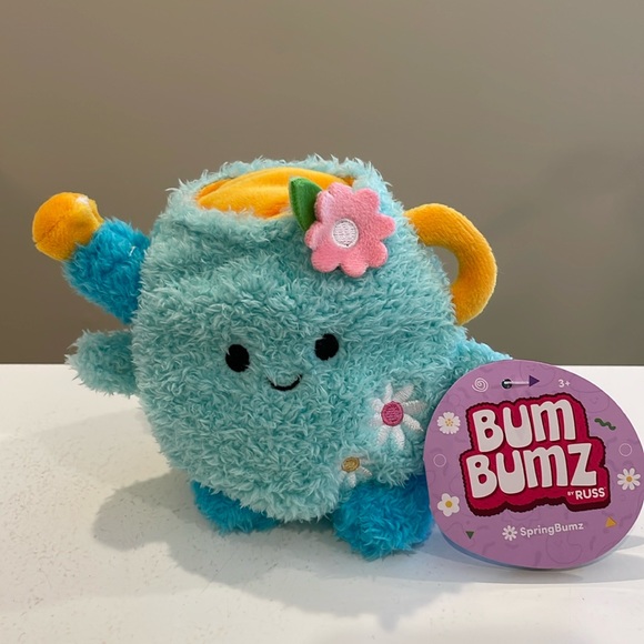 NWT 4.5” Cosimo the Watering Can SpringBumz Bumbumz by Russ - Picture 1 of 3